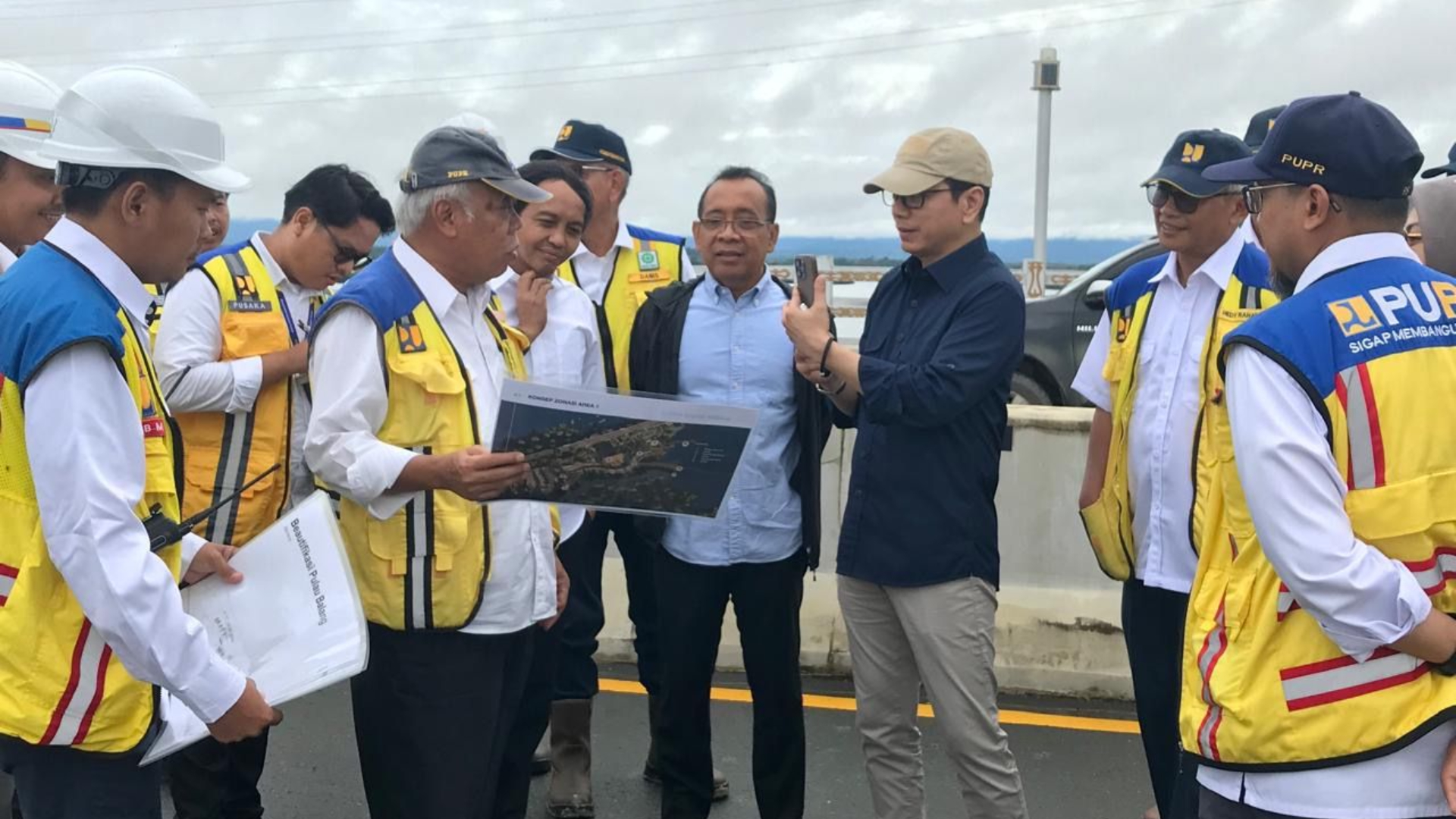 Menteri Pupr Instruksikan Penyelesaian Beautifikasi Jembatan Pulau