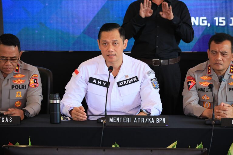 Menteri ATR/BPN Berkomitmen Berantas Mafia Tanah