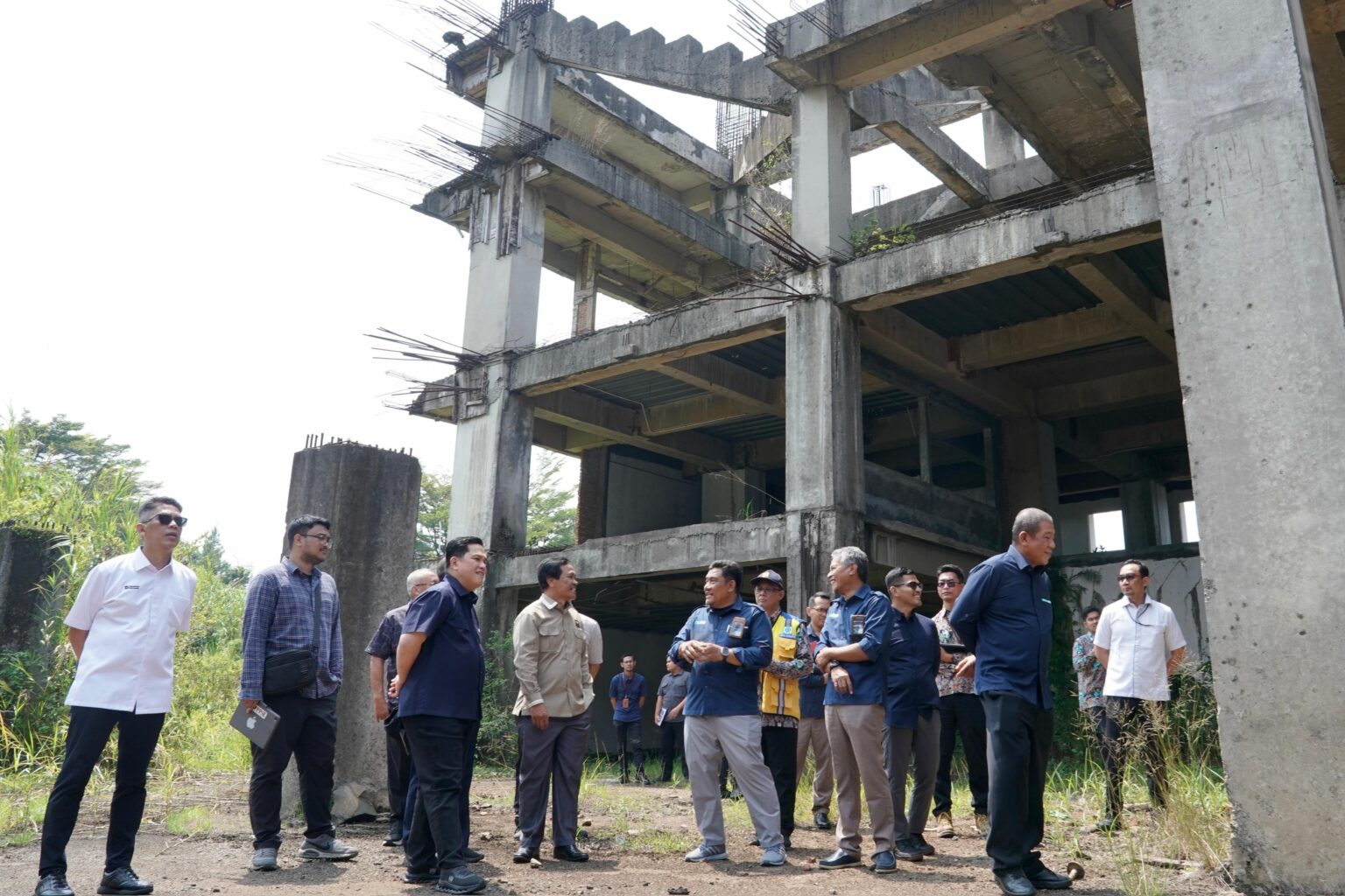 Erick Thohir Tinjau P3SON Hambalang, Bahas Potensi Revitalisasi Aset Kemenpora