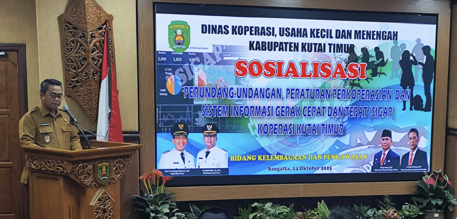 Wabup Kutim Soroti Empat Faktor Penghambat Perkembangan Koperasi Daerah