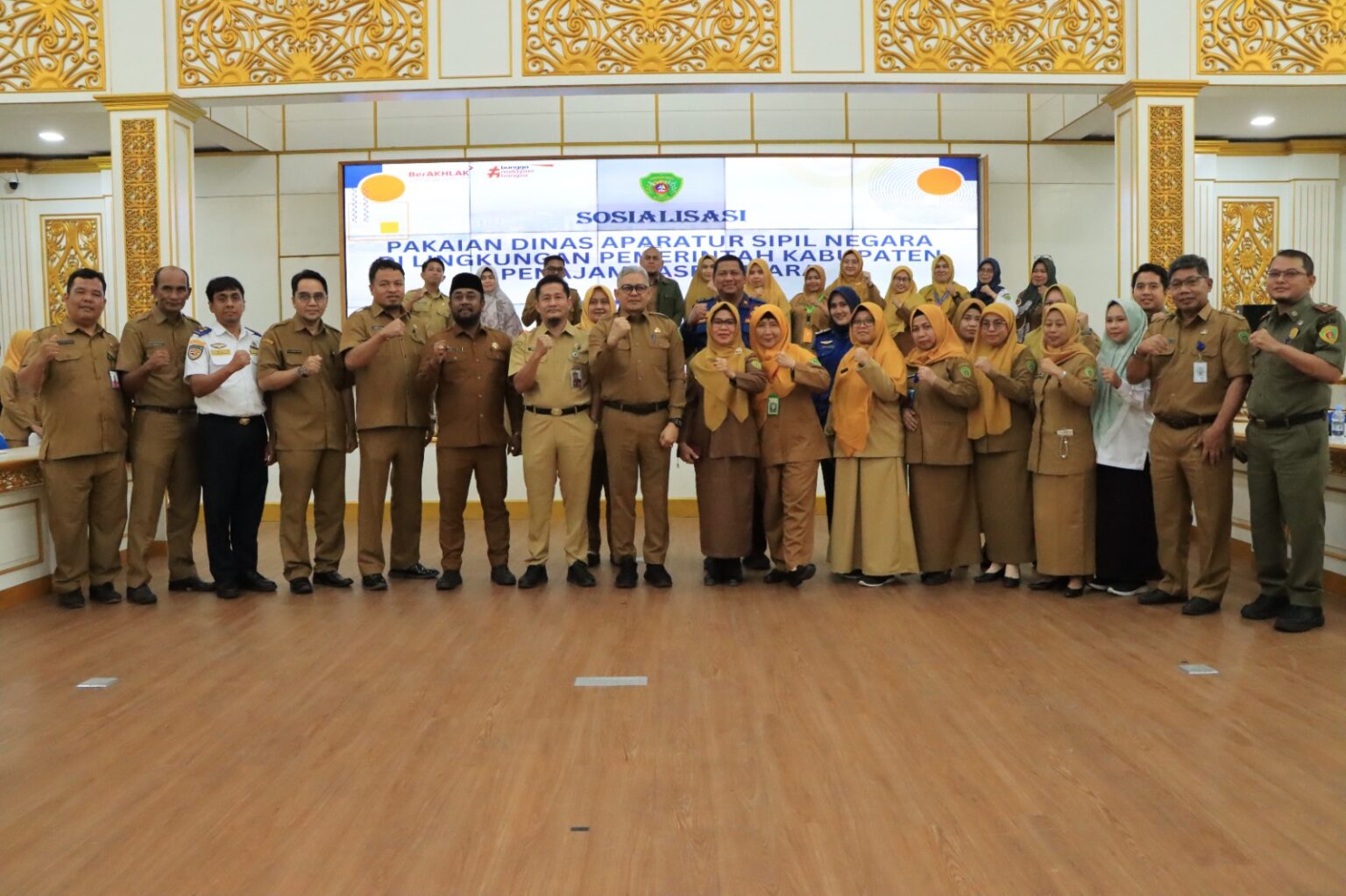 Sosialisasi Seragam ASN PPU Terapkan Aturan Disiplin dan Keseragaman