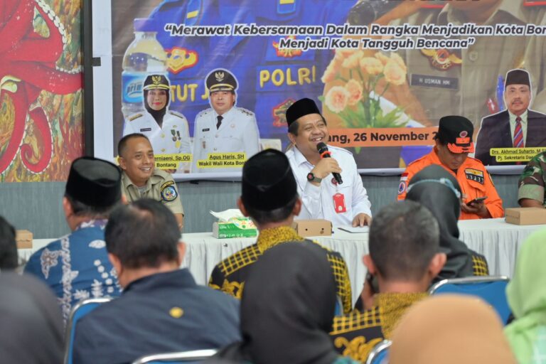 BPBD Bontang Gelar Sosialisasi KIE Rawan Bencana, Perkuat Mitigasi Tingkat Kelurahan