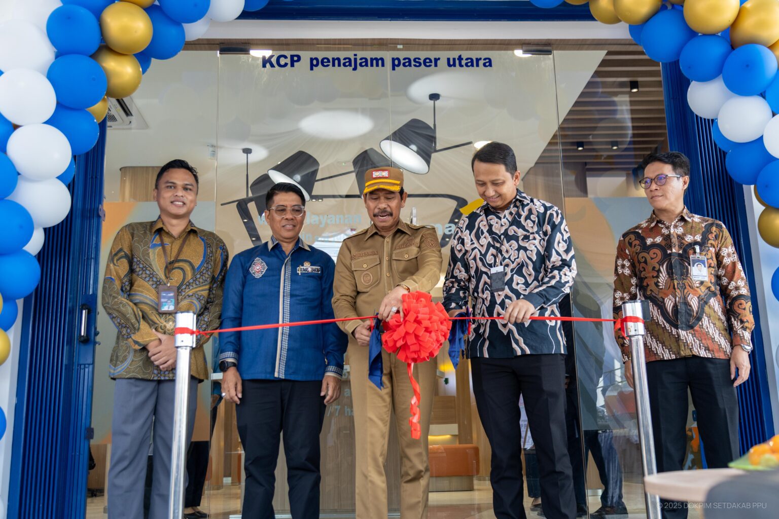 Wabup PPU Resmikan Gedung Baru Bank Mandiri KCP Penajam, Dorong Penguatan Layanan dan Ekonomi Daerah