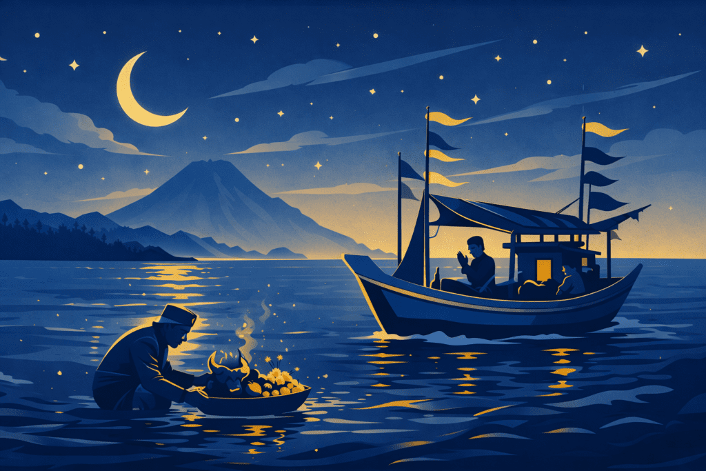 Ruwat Laut Carita: Tradisi Syukur yang Bertahan di Tengah Arus Wisata