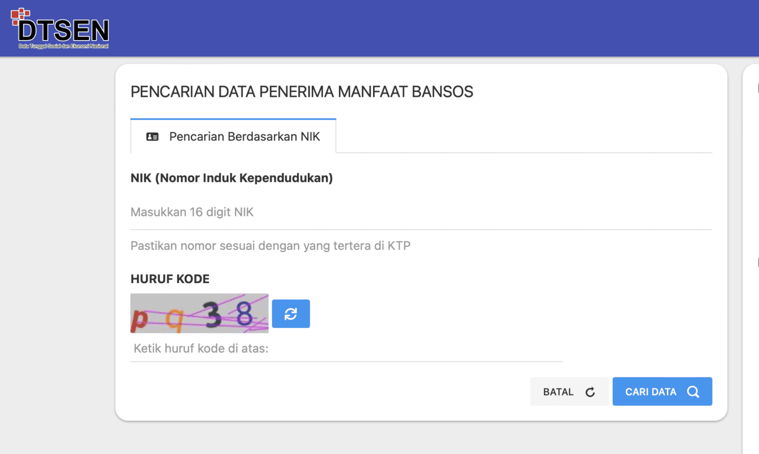 Kemensos Permudah Cek Desil dan Status Bansos 2026 Lewat NIK