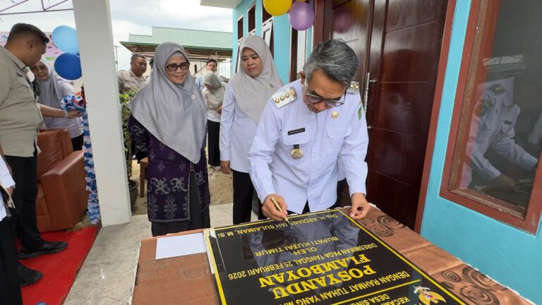 Gedung Posyandu Flamboyan Diresmikan, Perkuat Layanan Kesehatan Kutai Timur