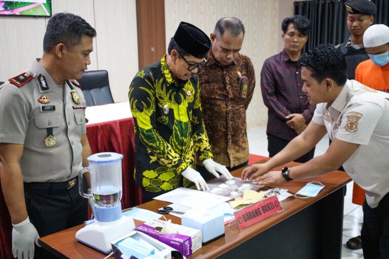 Polres PPU Musnahkan Barang Bukti Sabu 36 Gram