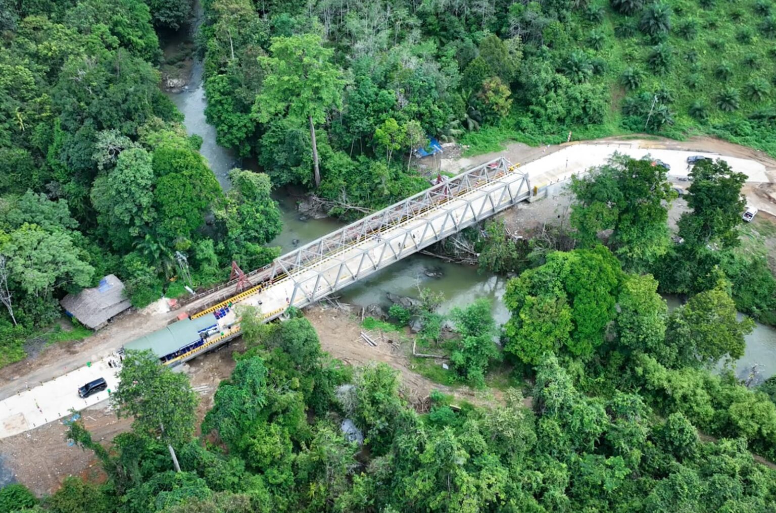 Jembatan Sei Kasungai Resmi Beroperasi, Hubungkan Rantau Buta dan Rantau Layung