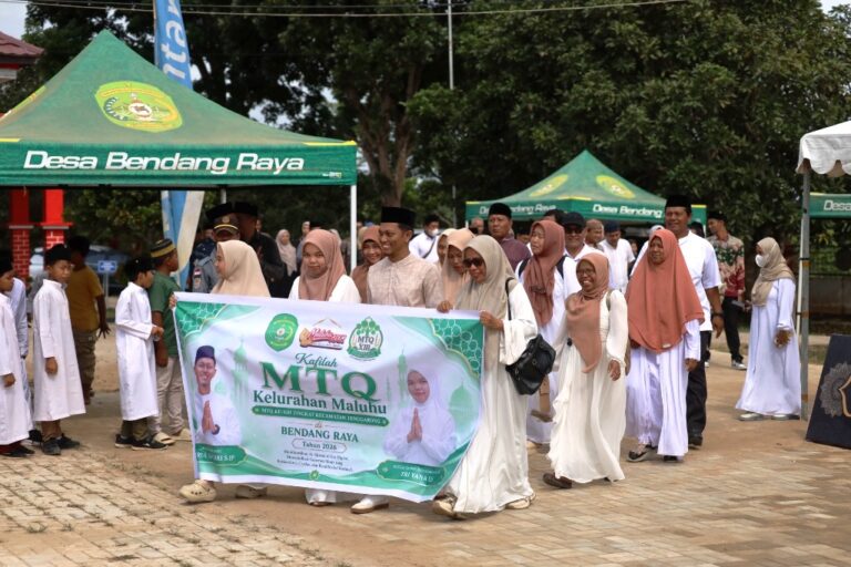 MTQ XIII Kecamatan Tenggarong Resmi Dibuka, Diikuti 144 Peserta
