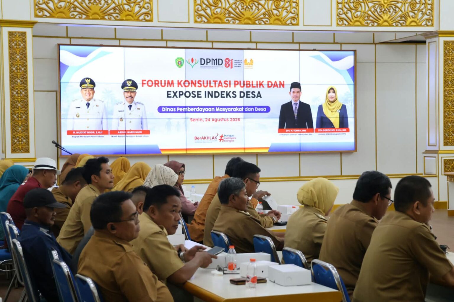DPMD PPU Minta Masukan Publik untuk Perkuat Pemberdayaan Desa